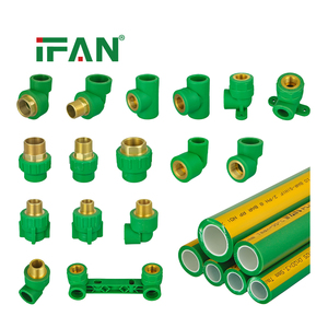 IFAN Nouveauté Raccords de plomberie PPR durables 20mm-125mm Raccords en plastique PPR pour systèmes de plomberie - Product Image 5
