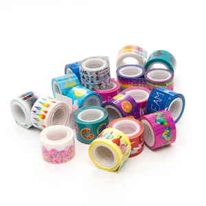 Ensemble de rubans washi dorés de luxe, ruban décoratif en papier holographique argenté pour scrapbooking et emballage cadeau haut de gamme - Product Image 6