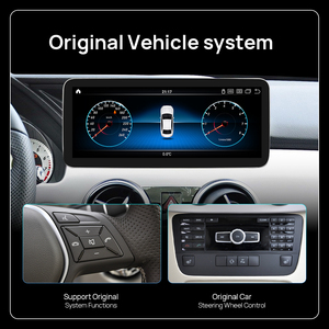 10,25/12,3 pulgadas Android Auto para <span class=keywords><strong>Mercedes</strong></span> <span class=keywords><strong>GLK</strong></span> X204 NTG4.5 2013 2014 <span class=keywords><strong>2015</strong></span> pantalla de navegación GPS Carplay DSP 4G SIM Radio de coche - Product Image 4