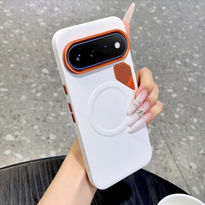 Fundas Magnéticas Personalizadas de Cuero PU para Teléfonos Móviles Google Pixel 11 9 10 Pro XL con Orificio de Disipación de Calor Metálico y Cubierta Protectora - Product Image 3
