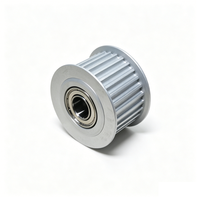 Poulie de guidage 3m 21 dents 10 mm de largeur, alésage 8 mm, personnalisée avec roulements, en aluminium, acier inoxydable, alliage d'acier, poulie de distribution pour imprimantes 3D