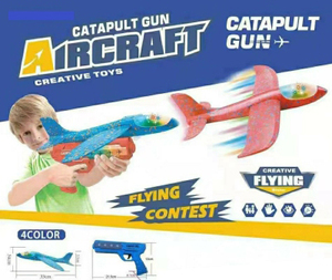 <span class=keywords><strong>Jouet</strong></span> lanceur d'<span class=keywords><strong>avion</strong></span> volant à LED en mousse, lot de 3, vente chaude, <span class=keywords><strong>catapulte</strong></span> d'<span class=keywords><strong>avion</strong></span>, <span class=keywords><strong>jouet</strong></span> pour enfants, sport de plein air, jouets volants - Product Image 2