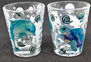 Nouveau Verre à Shot Réutilisable pour Bière, Impression sur Verre, Design Moderne, Souvenir de Club d'Été, Cadeau - Product Image 6