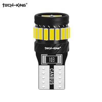 Ampoules LED T10 Super Lumineuses 4014 3030 20SMD 1600LM Canbus 12V-48V 6000K Étanche IP67 Faisceau 360° Nouvelles Feux de Stationnement Auto et Plafonniers