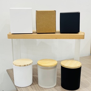 Venta <span class=keywords><strong>al</strong></span> por Mayor <span class=keywords><strong>de</strong></span> Frascos <span class=keywords><strong>de</strong></span> Vidrio Mate para Velas <span class=keywords><strong>de</strong></span> Lujo, Grandes, <span class=keywords><strong>de</strong></span> 8oz, 10oz y 12oz, sin Tapa ni Caja - Product Image 3