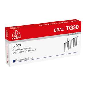 Clou à capuchon galvanisé TG/25 avec tige de vis lisse Surface brillante Fer Matière plastique pour la construction Emballé dans des cartons - Product Image 1