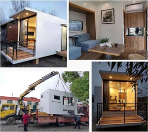 Casa Prefabbricata in Acciaio Leggero per Viaggi/Ufficio, Villa di Campagna Personalizzata, Casa Pronta per il Tempo Libero, Hotel - Product Image 6