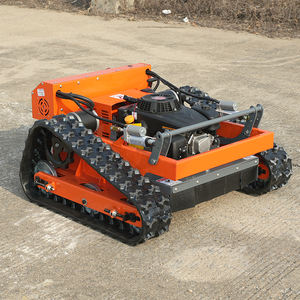 Frete Grátis Alta Qualidade Heavy Duty Remote Controlled Powered Lawn Mower Para Agricultura E Florestas Weeding Crawler Mower - Product Image 3