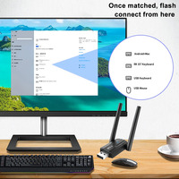 Adaptateur USB BT5.3 sans pilote, émetteur et récepteur audio externe, prise et lecture à faible latence compatible avec Win 11/10/8.1/7