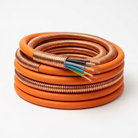 Câble d'alimentation 0,6/1 kV résistant au feu, isolé minéral, à 5 conducteurs en cuivre, norme IEC RTTZ, pour système de protection incendie