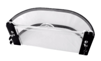 Boîte de rangement pour jetons de poker en acrylique avec fermeture, boîte de rangement pour roue de roulette