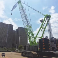 Grúa Móvil Usada Sany Kobelco Hitachi Zoomlion, Grúa sobre Orugas de 100t, 130 Toneladas, Grúa Torre de 30, 25, 50, 55, 70 Toneladas