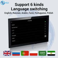 Host musik Android dua zona 8 inci dengan WiFi BT kartu TF/USB untuk rumah/komersial