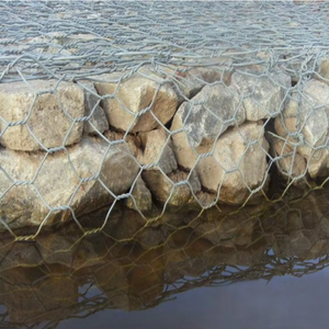 Boîte <span class=keywords><strong>en</strong></span> gabion tissée galvanisée à chaud, cage à pierres, gabion hexagonal à double torsion, treillis métallique pour la protection des berges <span class=keywords><strong>de</strong></span> rivière, panier <span class=keywords><strong>en</strong></span> gabion - Product Image 6