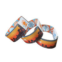 Bracelet biblique tissé RFID en tissu tendance, portable, avec verset biblique quotidien NFC, pour femmes, hommes et adolescents, en polyester élastique inspirant