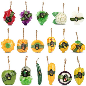 Thực vật hữu cơ tinh dầu Xà phòng thanh trái cây thơm xà phòng giữ ẩm làm sạch chăm sóc da xà phòng làm bằng tay - Product Image 1