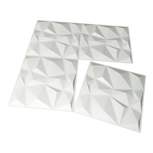 Modern Design Decoration PVC Wallpaper Diamond Waterproof 3D Wall Panel Living Room <strong>Background</strong> Wall Sticker - Product Image 1