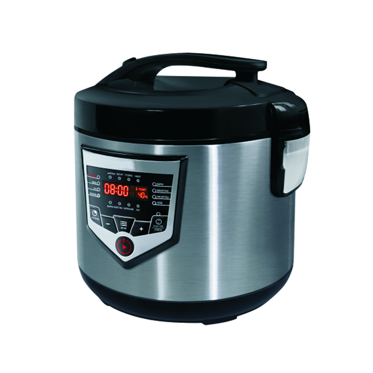 Рисоварка с антипригарным покрытием, умная рисоварка из нержавеющей стали, производитель в Китае, Коммерческий цифровой светодиодный дисплей