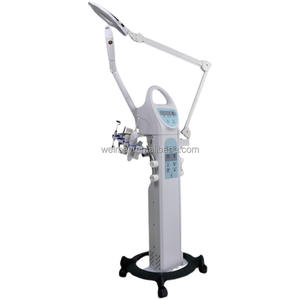 Instrument de beauté multifonctionnel Jet d'oxygène Brosse de nettoyage du visage Pistolet de serrage Injection d'oxygène Machine galvanique pour le visage - Product Image 3