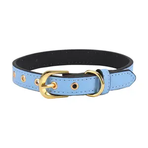 Hot Sale Classic Personality Leather Dog Collar Pet Supplies and Accessories