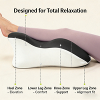 Oreiller ergonomique multi-positions pour couples, femmes enceintes et allaitement, idéal pour la maison et l'hôtellerie