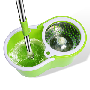 Serpillère rotative 360° auto-essoreuse pour nettoyage des sols <span class=keywords><strong>avec</strong></span> manche télescopique en acier – Vente en gros à prix réduit - Product Image 6