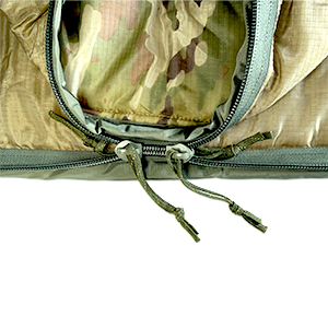 Camo <b>Sleeping</b> Bag Poncho Liner Nylon Tactical <b>Blanket</b> Woobie with Zipper for Camping Hunting Hiking - Product Image 2
