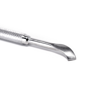 Herramienta profesional de acero inoxidable de doble punta para empujar cutículas, reutilizable, para manicura y limpieza de uñas. - Product Image 3