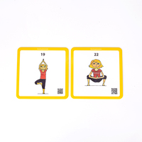 Juego de Cartas de Mahjong Personalizadas para Impresión Promocional, Entrenamiento Físico, Ejercicio, Deportes, Duraderas, OEM