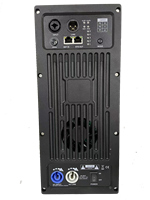 Module amplificateur audio professionnel extérieur DSP 1500W 8 Ohm pour haut-parleurs numériques avec bouton/voix et subwoofer métallique