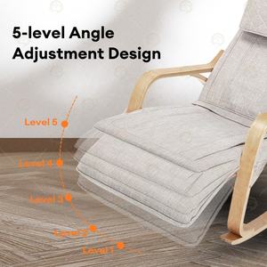 Günstiger Freizeit-Massagesessel mit Liegefunktion, Klopf- und Wärmefunktion, Shiatsu-Entspannung, Vollrücken-Massagesessel, Schaukel-Massagesessel - Product Image 4