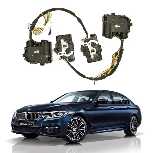 Pasang dan Mainkan Suku Cadang Elektronik Otomatis Pintu Isap Listrik Pintu Mobil Lembut untuk BMW/Mini Semua Model