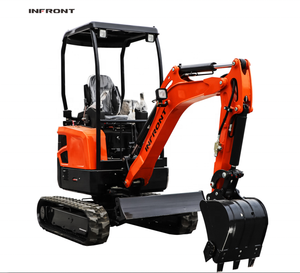 INFRONT agenti di reclutamento globale Epa motore 0.8 T 1 Ton Mini escavatore cingolato cingoli nuovi escavatori - Product Image 1