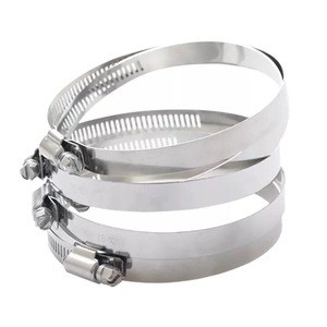 Klem Selang Gaya Amerika yang Kokoh dan Klem Selang yang Dapat Disesuaikan dari Baja Tahan Karat dan Baja Solid 201 304 Gaya Inggris Amerika. - Product Image 4