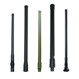 20-6000Mhz Vertical Fiber High Gain 3-10Db Power 100W Omnidirectional F-female Connector Spring IP65 <b>Wall</b> Antenna 20-6000mhz Ver - Product Image 1