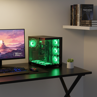 Boîtier d'ordinateur de jeu Pcooling, nouveau design, ATX, avec ports USB 3.0, pour PC de bureau