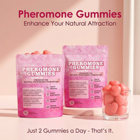 Gummies aux phéromones en marque privée OEM |   Complément Alimentaire Saveur Baies Mixtes pour l'Humeur et la Libido, Vente en Gros, 60 Comprimés