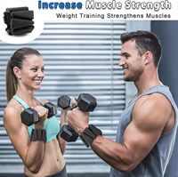 Pesas Magnéticas Ajustables de 2LB para Entrenamiento de Resistencia, Bandas de Peso para Tobillos y Muñecas, Pesas de Ejercicio para Tobillos y Muñecas