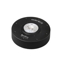 CubeMars AK80-6 KV100 Moteur DC à 6 pattes antidéflagrant électrique 48V avec encodeur et driver, pour robot, avec boîte de vitesses planétaire à entraînement harmonique