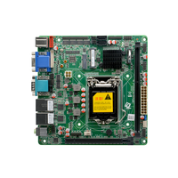 ITX-Q85M1 2 LAN 12 USB LGA 1150 Celeron/Pentium/i3/i5/i7 Prozessoren Mini Itx Industrial Motherboard Mini-itx Mainboard