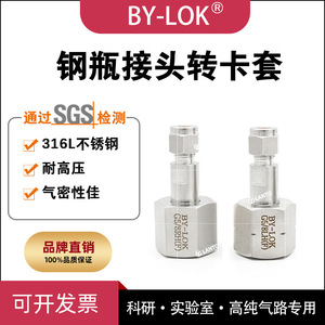 อะแดปเตอร์ By-Lok สแตนเลส G5/8RH(F) สำหรับถังแก๊สต่อกับท่อ - Product Image 5