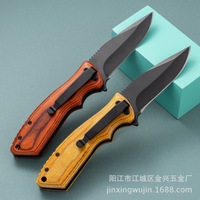 Couteau pliant Dropshipping Shopify, haute dureté, acier inoxydable, couteau de survie pour le camping, couteau de poche, outil EDC pour la défense personnelle en plein air