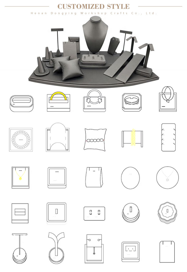 Formas Personalizadas Disponibles (Soporte de Exhibición Individual)