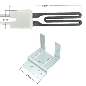 อะไหล่เปลี่ยนหัวจุดไฟเตา ขนาด 9.6 ซม. x 2.5 ซม. ชิ้นส่วนทำความร้อนไฟฟ้า ให้ความร้อนเร็ว อะไหล่เครื่องทำความร้อนในบ้านแบบฝัง - Product Image 1