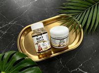 Capsules d'augmentation des hanches et crème repulpante pour les fesses OEM/ODM – Kit non chirurgical pour le développement des fesses, complément oral quotidien + lotion topique
