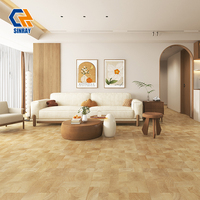 Carreaux de sol et de mur en porcelaine imitation bois massif moderne, résistants à l'usure, antibactériens, résistants aux acides, 9 mm, 600x1200 mm, finition mate, pour salle de bain