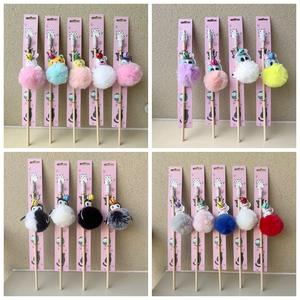 Haute qualité plume cloche chat Teaser baguette jouet résistant aux morsures auto-plaisir chat taquin bâton avec longue perche en plastique - Product Image 2