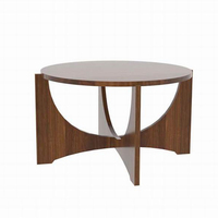 Table basse professionnelle moderne d'aquarium de maquillage d'étude simple Mobilier de salon en bois massif pour usage domestique