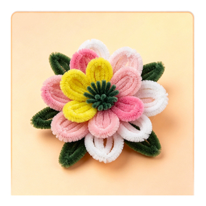 Set de Manualidades para Niños con Limpiapipas de Colores Surtidos de 7mm, Colección de Proyectos Artísticos, Decoraciones DIY para el Aula con Ideas de Limpiapipas - Product Image 6