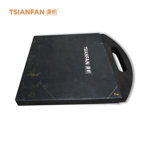 China Fabrikant Granieten Zwembad Tegel Modern Goud Wit Monster Stand Promotiebord Peg Board Display Sample Board - Product Image 2